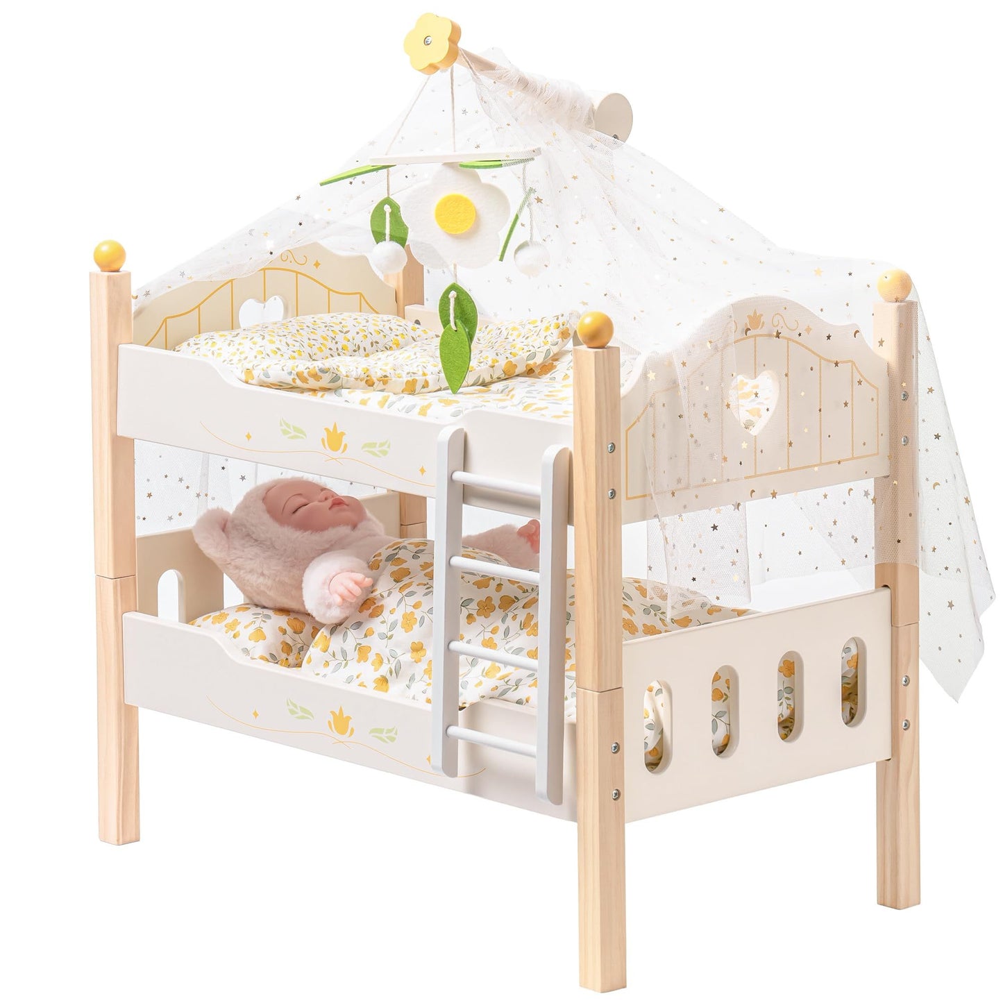 Doll Bunk Beds Cradle For 18 Inch Dolls